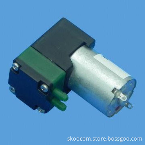 Micro vacuum pump for home appliances, DC 6.0/12.0V rated voltage